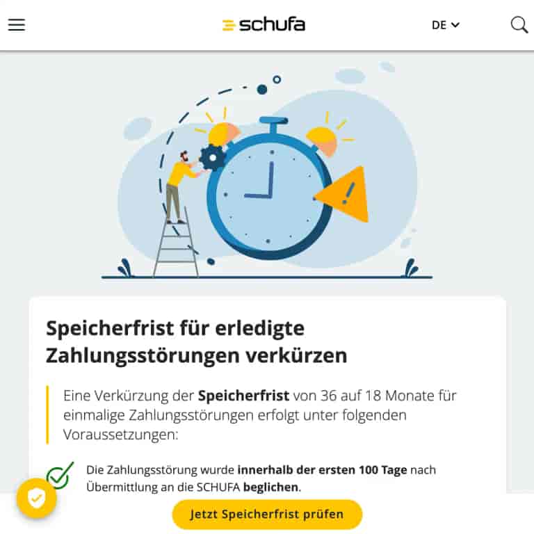 Schufa - Code of Conduct